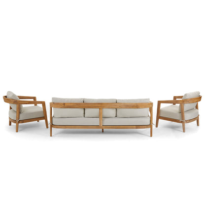 Casuarina 3+1+1 Outdoor Lounge Setting with Coffee Table Set