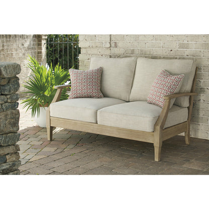 Dakota Outdoor Timber 2 Seater Lounge Sofa