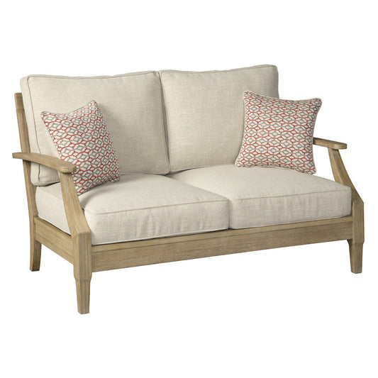 Dakota Outdoor Timber 2 Seater Lounge Sofa