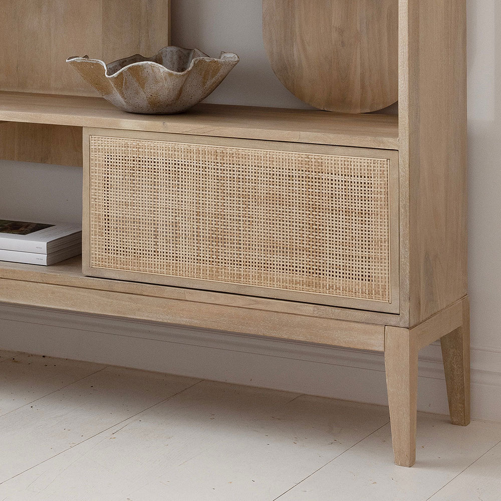 Eden Indoor Mango Wood Bookshelf