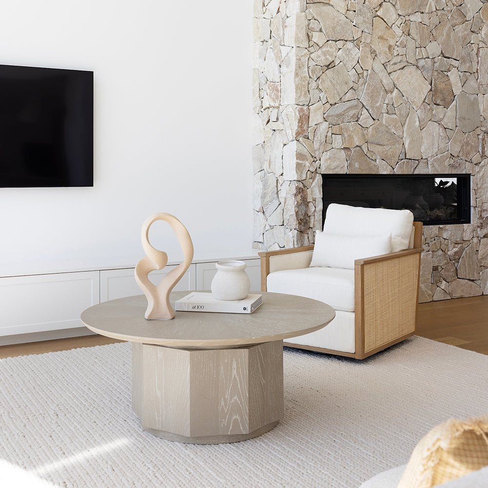 Berowra  Indoor Timber Round Coffee Table