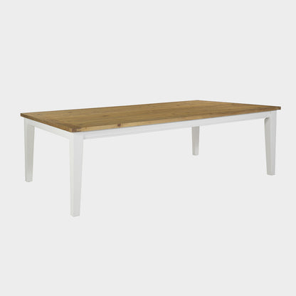 Leura Belle Large Rustic 250cm x 150cm Indoor Timber Dining Table