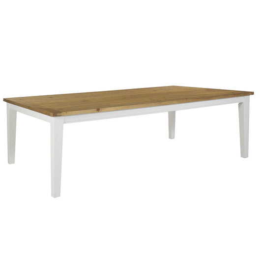 Leura Belle Large Rustic 250cm x 150cm Indoor Timber Dining Table