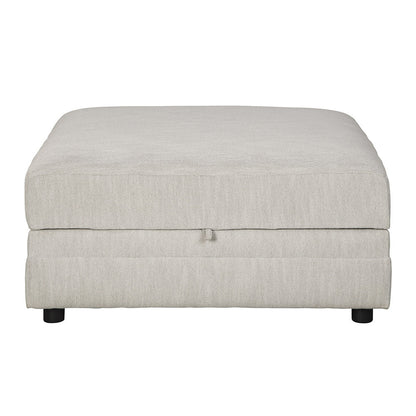 Mia Indoor Fabric Storage Ottoman