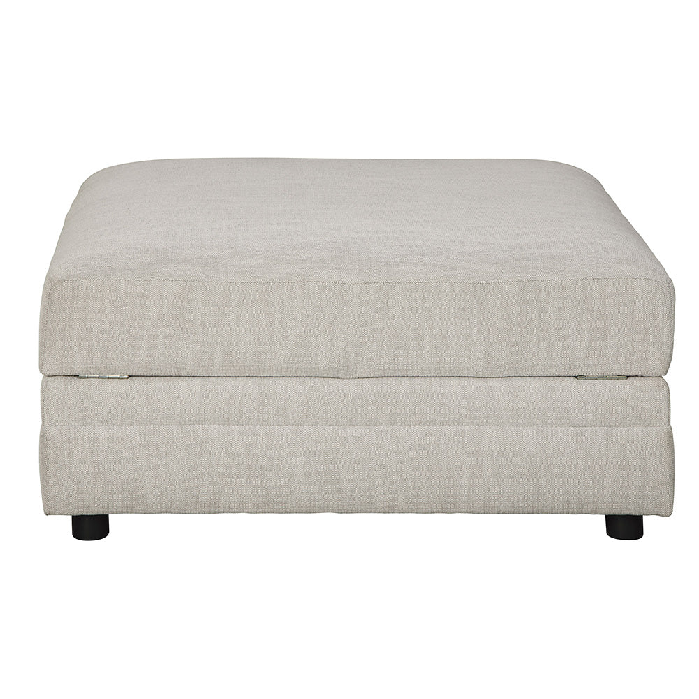 Mia Indoor Fabric Storage Ottoman
