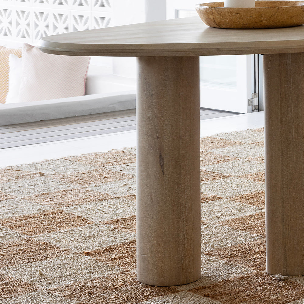 Nambucca Indoor 2m Timber Dining Table