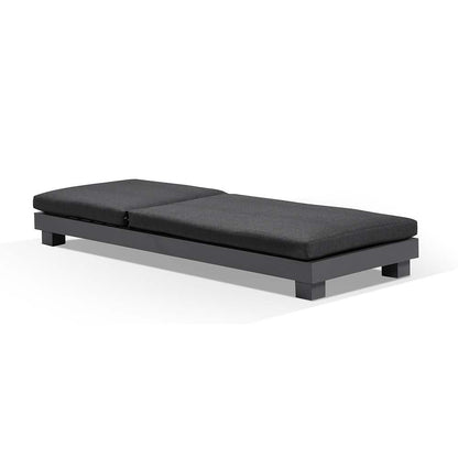 Santorini Aluminium Sun Lounge Set w/ Round Table