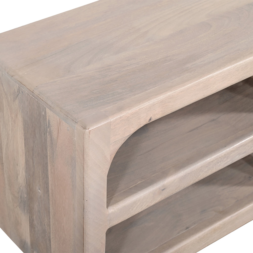 Large Beaumont Indoor Mango Wood TV Unit