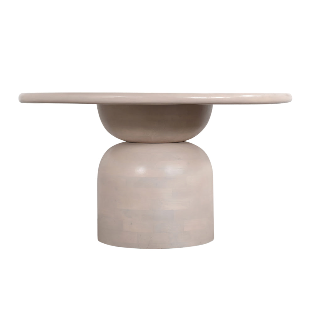 Milton Indoor 1.4m Round Wooden Dining Table