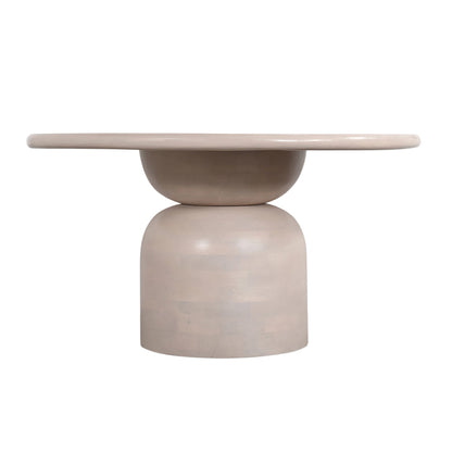 Milton Indoor 1.4m Round Wooden Dining Table