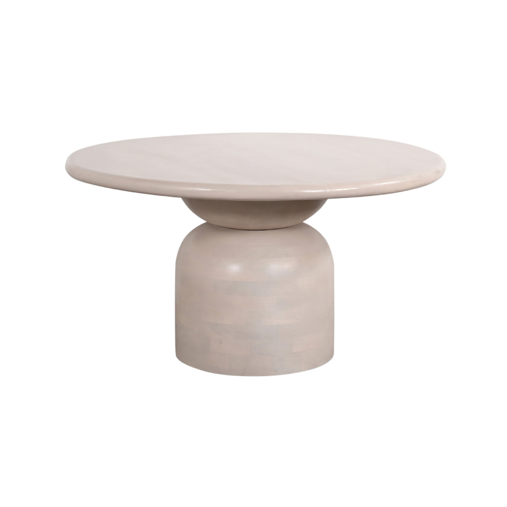 Milton Indoor 1.4m Round Wooden Dining Table