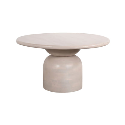 Milton Indoor 1.4m Round Wooden Dining Table