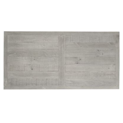 Ashton Rectangle Indoor Timber Coffee Table in Brushed with Wooden Top