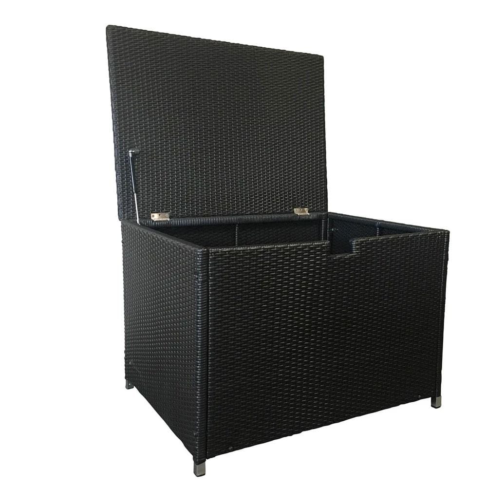 Alpha Outdoor Wicker Storage Box