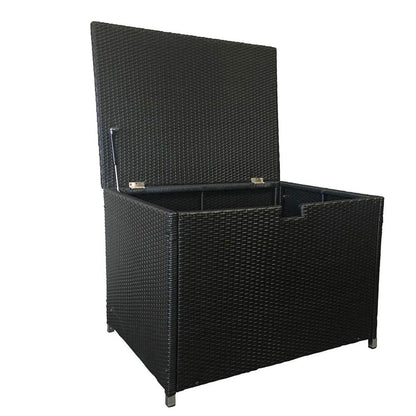 Alpha Outdoor Wicker Storage Box