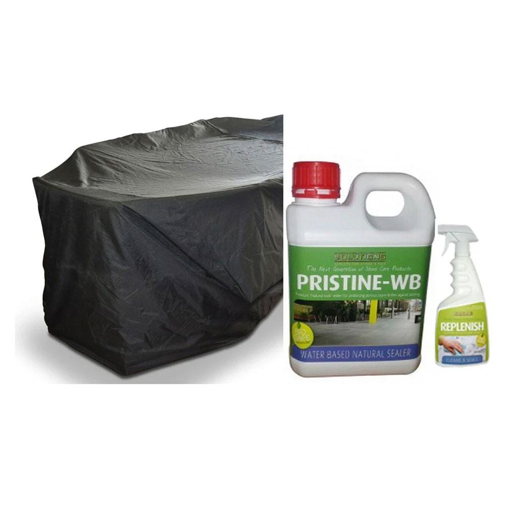 Outdoor Stone Care Pack For 8 Seater Dining Setting