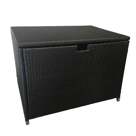 Alpha Outdoor Wicker Storage Box