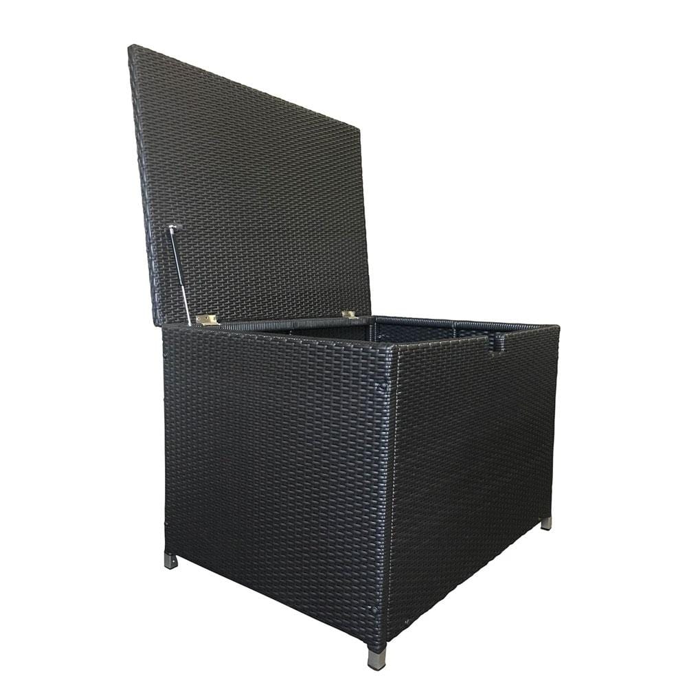 Alpha Outdoor Wicker Storage Box