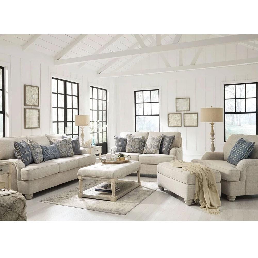 Isabelle Traemore 3+2+1 Indoor Fabric Lounge Suite with Ottoman