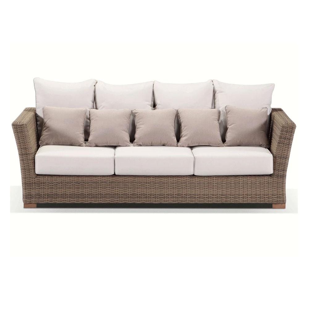 Coco 3 Seater Outdoor Wicker Lounge