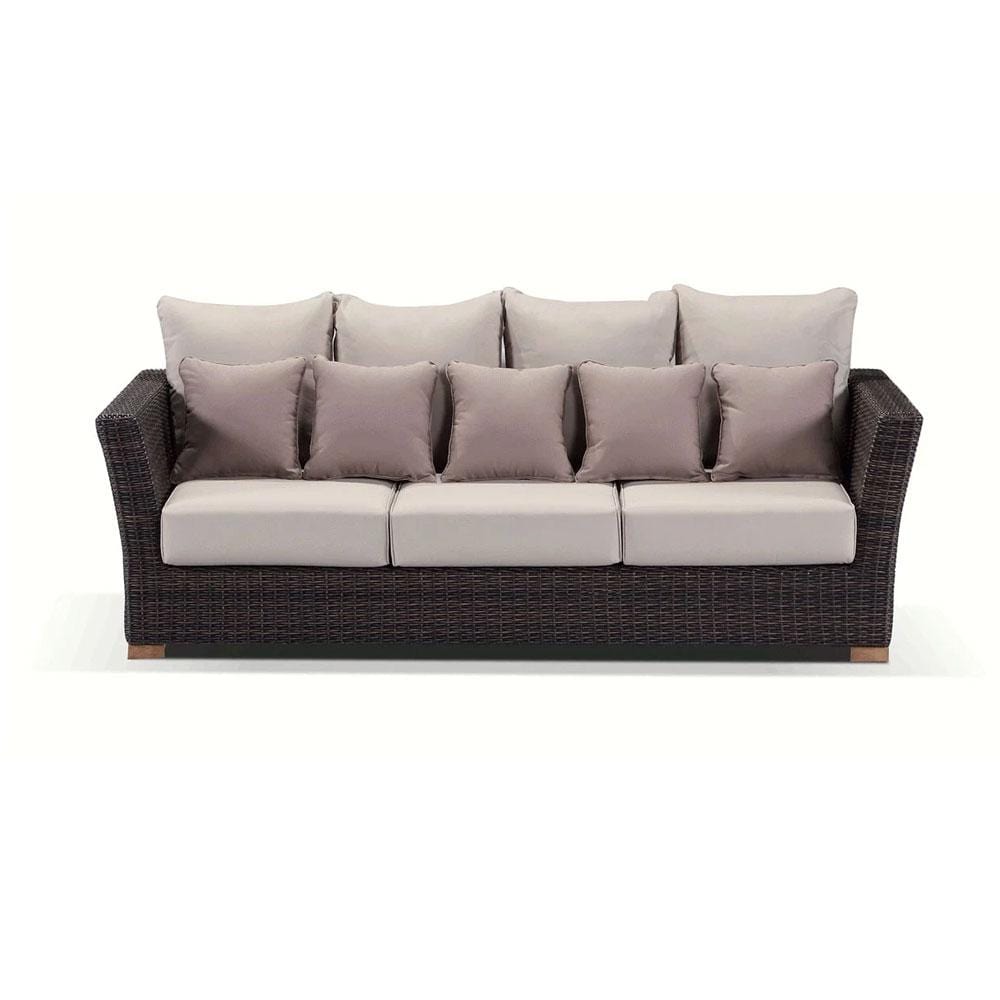 Coco 3+1+1 Seater Outdoor Wicker Lounge with Coffee Table