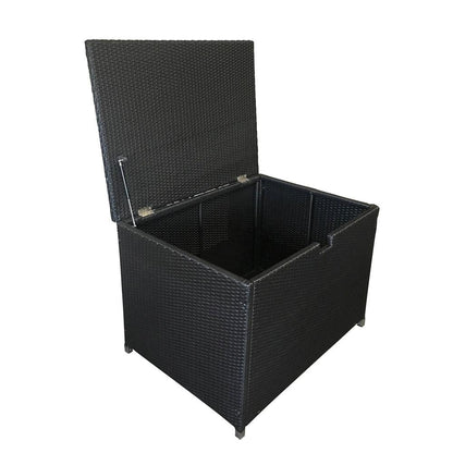Alpha Outdoor Wicker Storage Box