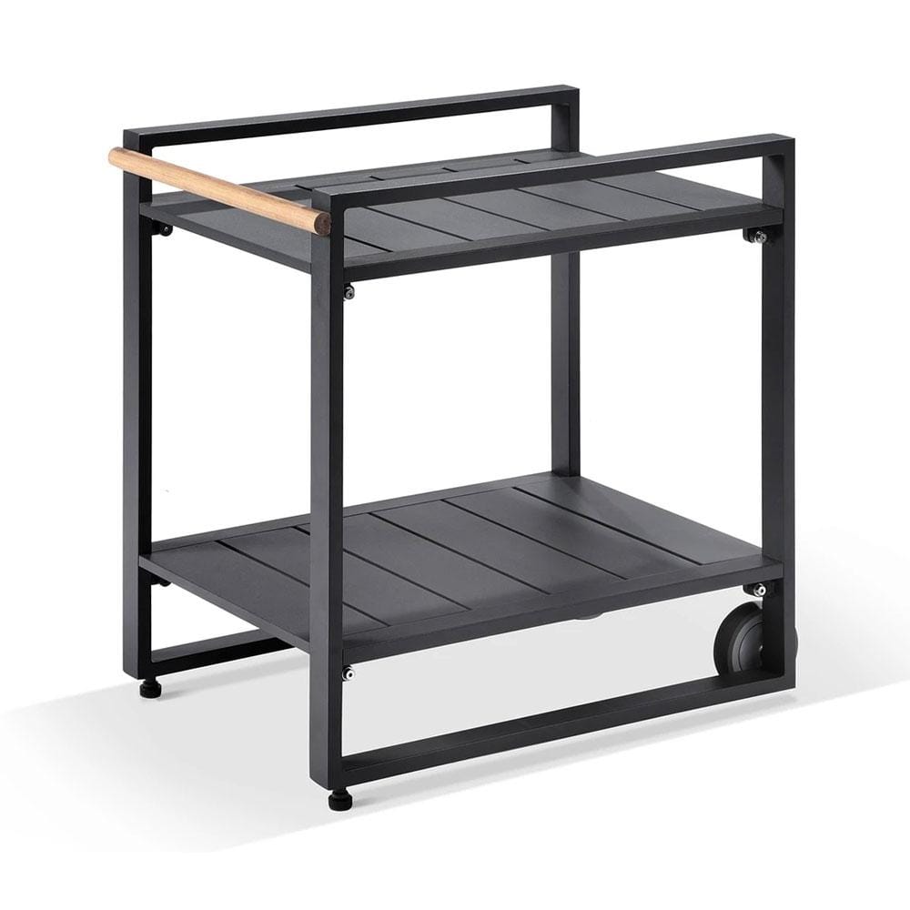 Nova Aluminium Lounge and Dining Setting with Cart